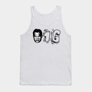 O1G Orban Viktor Face Black Tank Top